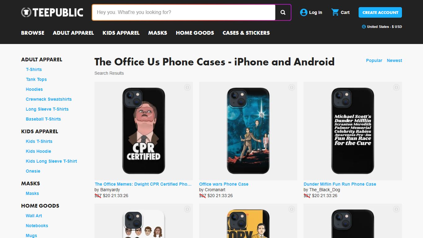 The Office Us Phone Cases - iPhone and Android | TeePublic